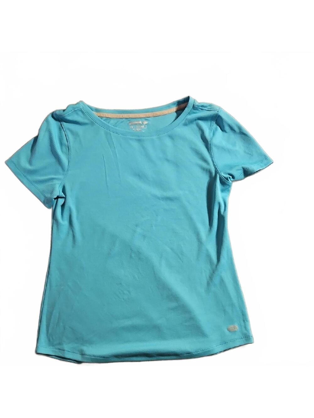 Reel Legends Turquoise Short Sleeve Tee Medium